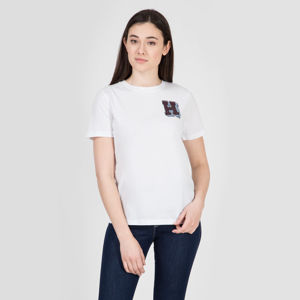 Tommy Hilfiger dámské bílé tričko Jessica - XS (100)